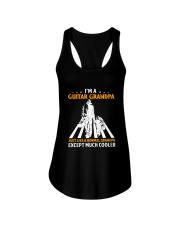 I'm A Guitar Grandpa Just Like A Normal Grandpa Ladies Flowy Tank tile