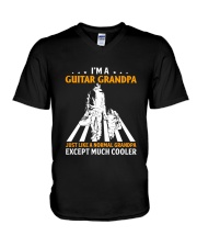 I'm A Guitar Grandpa Just Like A Normal Grandpa V-Neck T-Shirt tile