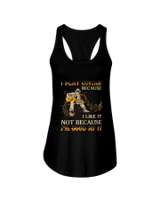I Play Guitar Because I Like It Ladies Flowy Tank tile