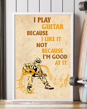 I Play Guitar Because I Like It 11x17 Poster lifestyle-poster-4