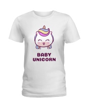 Baby Unicorn Ladies T-Shirt thumbnail
