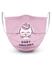 Baby Unicorn 3 Layer Face Mask - Single thumbnail