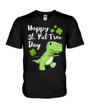 Happy St Patricks Day DD012702MA V-Neck T-Shirt tile