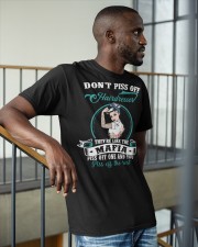 Don't Piss Off Hairdresser Classic T-Shirt apparel-classic-tshirt-lifestyle-front-36