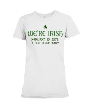 Happy St Patricks Day HN020202DH Premium Fit Ladies Tee tile