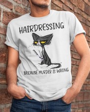 Hairdresser DD030302MA Classic T-Shirt apparel-classic-tshirt-lifestyle-26
