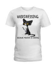 Hairdresser DD030302MA Ladies T-Shirt tile
