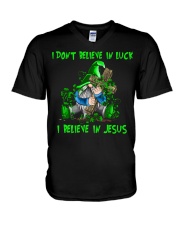 Happy St Patricks Day DD022603DH V-Neck T-Shirt tile