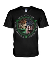 Happy St Patricks Day DD012630MA V-Neck T-Shirt tile