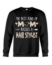 The best kind of mom raises a Hairstylist Crewneck Sweatshirt tile