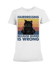 Hairdresser T-Shirt Premium Fit Ladies Tee tile