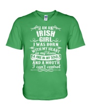 Happy St Patricks Day DD012642DH V-Neck T-Shirt tile