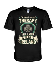 Happy St Patricks Day DD021805MA V-Neck T-Shirt tile