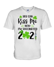 Happy St Patricks Day DD022407DH V-Neck T-Shirt tile