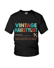 Vintage Hairstylist Youth T-Shirt tile
