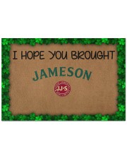 Happy St Patricks Day DD012902NA Doormat 22.5" x 15" front