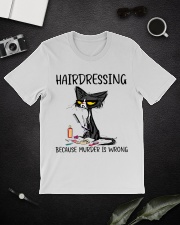 Hairdresser T-Shirt Classic T-Shirt lifestyle-mens-crewneck-front-16