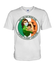 Happy St Patricks Day DD020503MA V-Neck T-Shirt tile