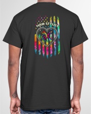 HairStylist T-Shirt Classic T-Shirt garment-tshirt-unisex-back-04