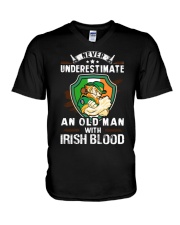 Happy St Patricks Day DD020108DH V-Neck T-Shirt tile