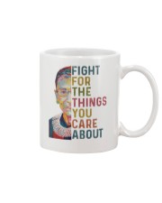 The things you care about Mug tile