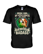 Happy St Patricks Day DD020803MA V-Neck T-Shirt tile