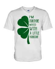Happy St Patricks Day DD022118MA V-Neck T-Shirt tile