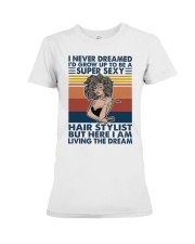 Super Sexy Hair Stylist Premium Fit Ladies Tee tile