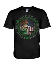Happy St Patricks Day DD012803DH V-Neck T-Shirt tile