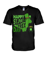 Happy St Patricks Day DD012626DH V-Neck T-Shirt tile