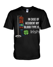 Happy St Patricks Day HN010201MA01 V-Neck T-Shirt tile