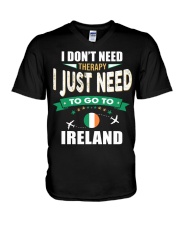 Happy St Patricks Day DD022001MA V-Neck T-Shirt tile