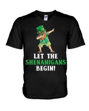 Happy St Patricks Day DD022305MA V-Neck T-Shirt tile