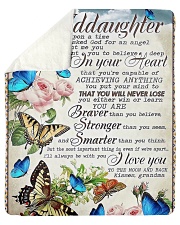 Grandma daughter - Stronger blanket Sherpa Fleece Blanket tile