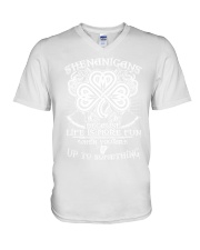 Happy St Patricks Day DD012805DH V-Neck T-Shirt tile
