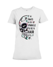 Hairdresser T-Shirt Premium Fit Ladies Tee tile