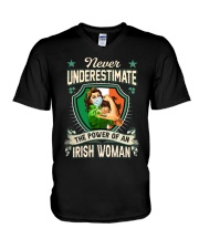 Happy St Patricks Day DD020802MA V-Neck T-Shirt tile