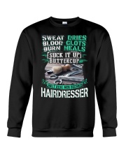 Hairdresser T-shirt Crewneck Sweatshirt tile