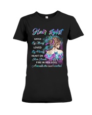 Hair Stylist T-Shirt Premium Fit Ladies Tee tile