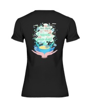 This Hair stylist runs on caffeine and pixie dust Premium Fit Ladies Tee tile