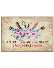 Hairdresser Canvas Horizontal Poster tile