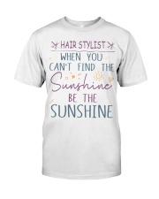 Hair stylist T-shirt Classic T-Shirt front