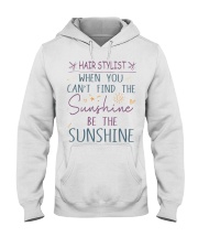 Hair stylist T-shirt Hooded Sweatshirt tile