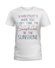 Hair stylist T-shirt Ladies T-Shirt tile