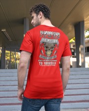 Hairdresser T-Shirt Classic T-Shirt apparel-classic-tshirt-lifestyle-back-48