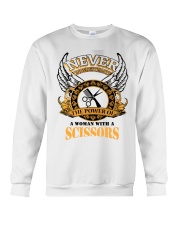 Never Underestimate Hairstylist Crewneck Sweatshirt tile