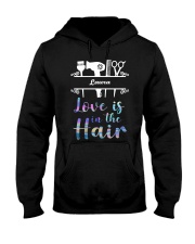 Love is in the hair Hooded Sweatshirt tile