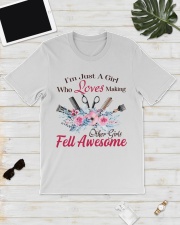 hair stylist T-shirt Classic T-Shirt lifestyle-mens-crewneck-front-17