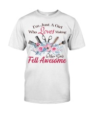 hair stylist T-shirt Premium Fit Mens Tee tile