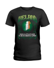Happy St Patricks Day DD022506MA Ladies T-Shirt tile
